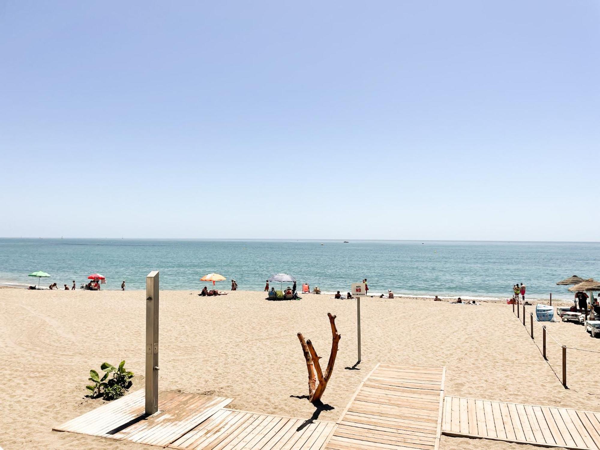베날마데나코스타 Vistas Al Mar A 1 Min De Playa Con Parkig Gratis 아파트 외부 사진